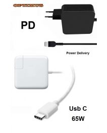 Optimus PD (power delivery) fast charger, 65w (5v/3a, 9v/3a, 12v/3a, 15v/3a, 20v/3.25a), compatible with Lenovo